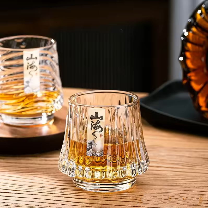 Juego de Tazas de Cristal - Whisky de Shanhai